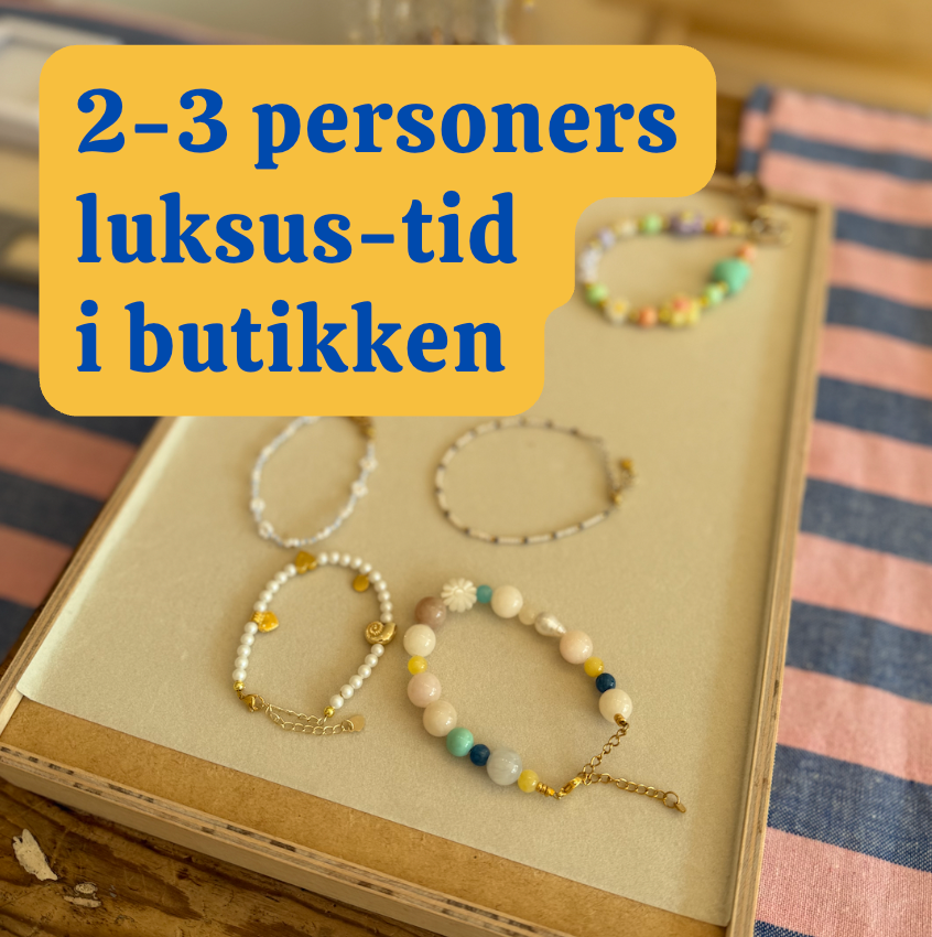 2-3 personer ultra hyggetid i butikken - få det hele for jer selv + instruktør