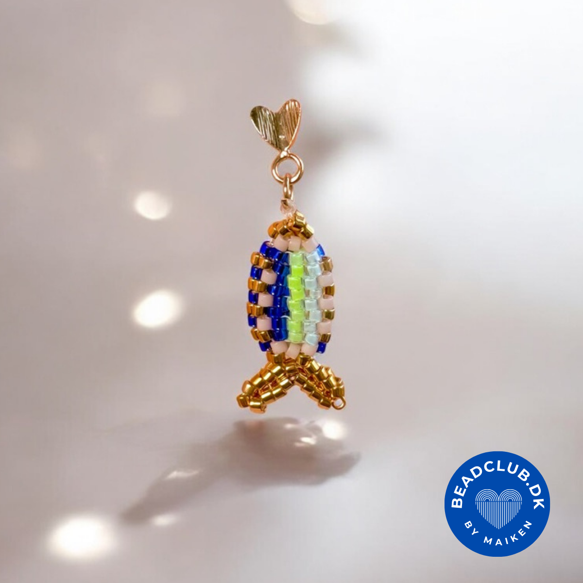 Beaded 3D fish Miyuki delica - for earrings, bracelet and necklace - VERY easy visual step-by-step PDF-file